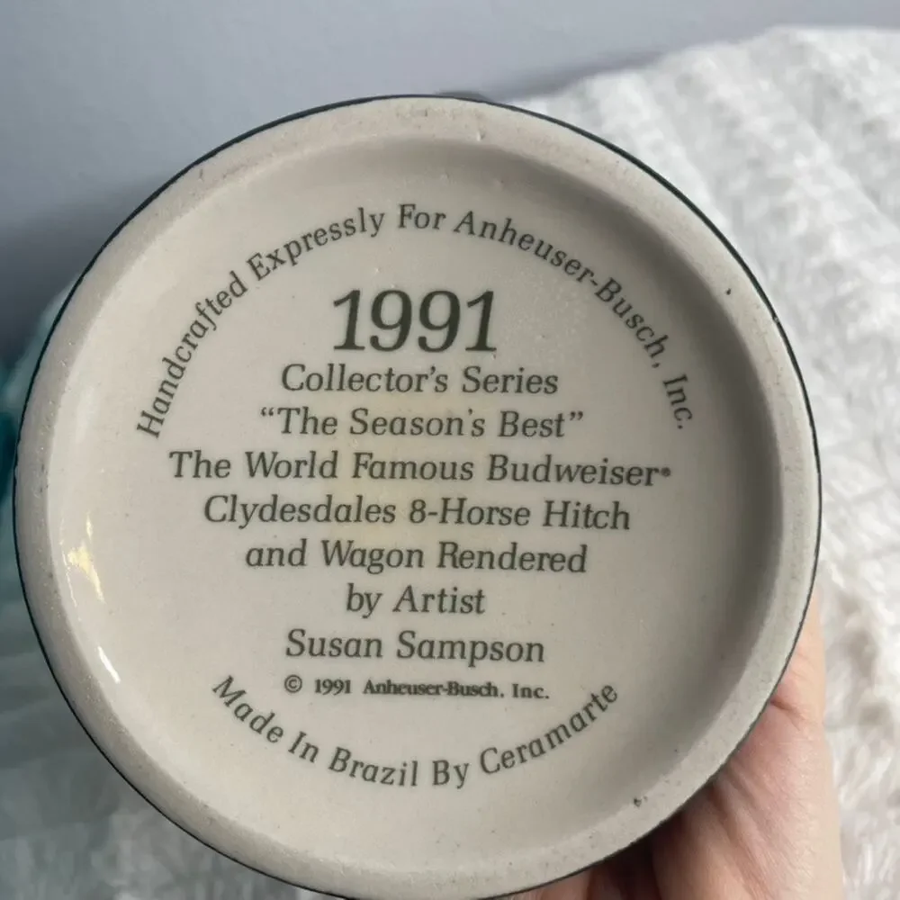 Budweiser 1991 collectors